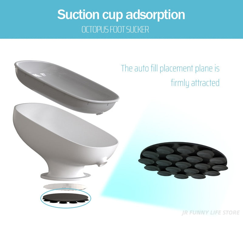 Super suction cup soap holder